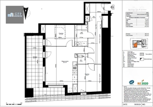 appartement à la vente -   83230  BORMES-LES-MIMOSAS, surface 61 m2 vente appartement - APR723057